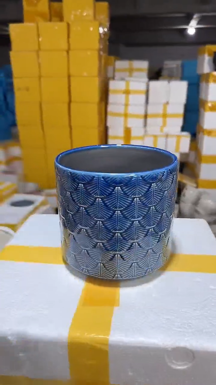 高温陶瓷花盆+Q162