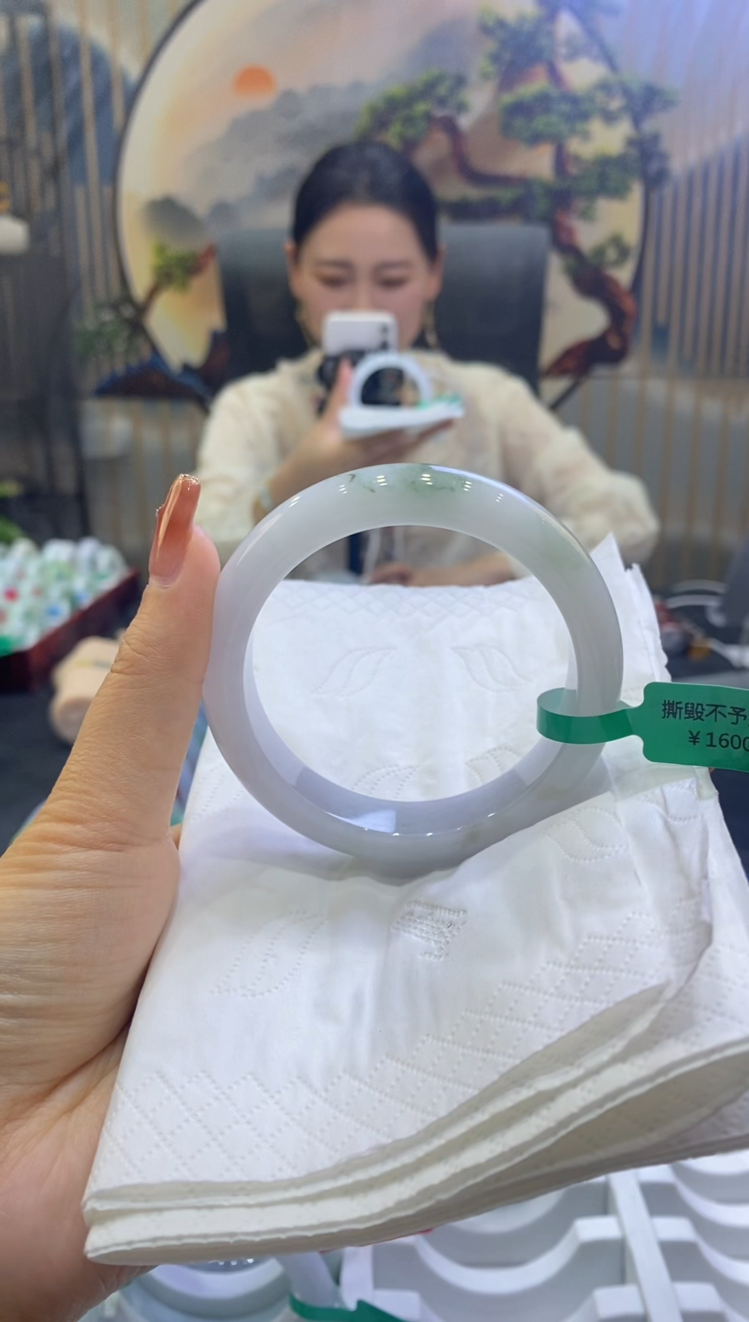 【闪购商品】翡翠手镯未镶嵌00004883