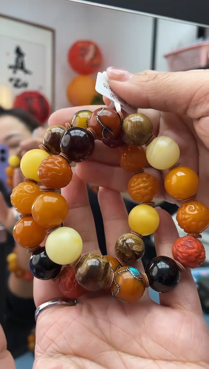 【闪购商品】琥珀珠宝奇石未镶嵌280 015多样性发一 