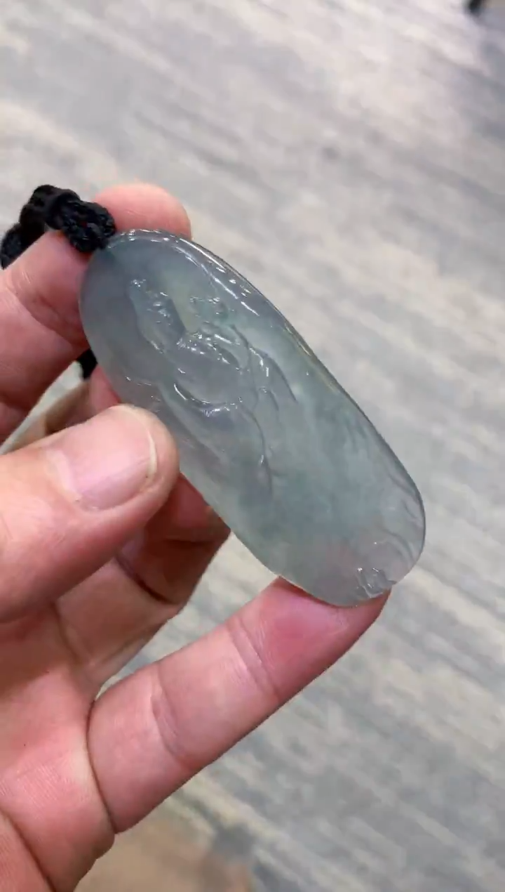 颈饰未镶嵌翡翠天然A货翡翠