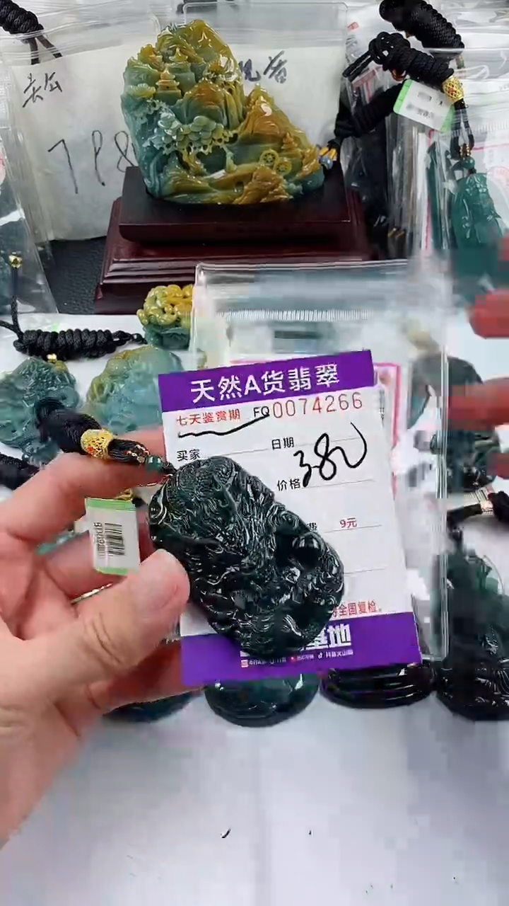 【闪购商品】翡翠颈饰未镶嵌             
