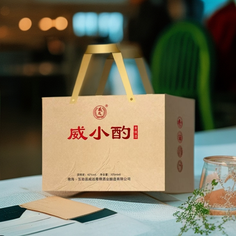 神仙不落地威小酌青稞酒一盒（6）瓶装