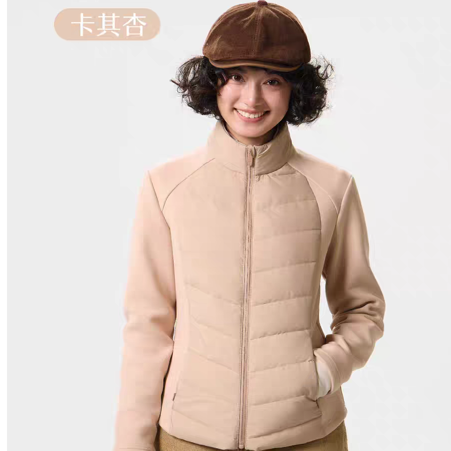 【荣姐专属】羽绒绒情侣外套加厚长绒休闲立领防风外套522/522-1