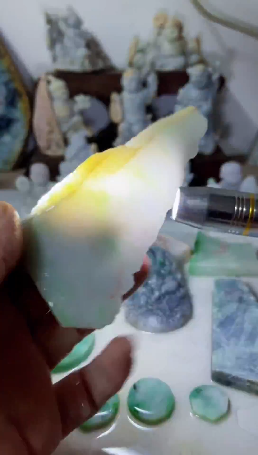 【闪购商品】翡翠吊坠(不含链)未镶嵌A1148