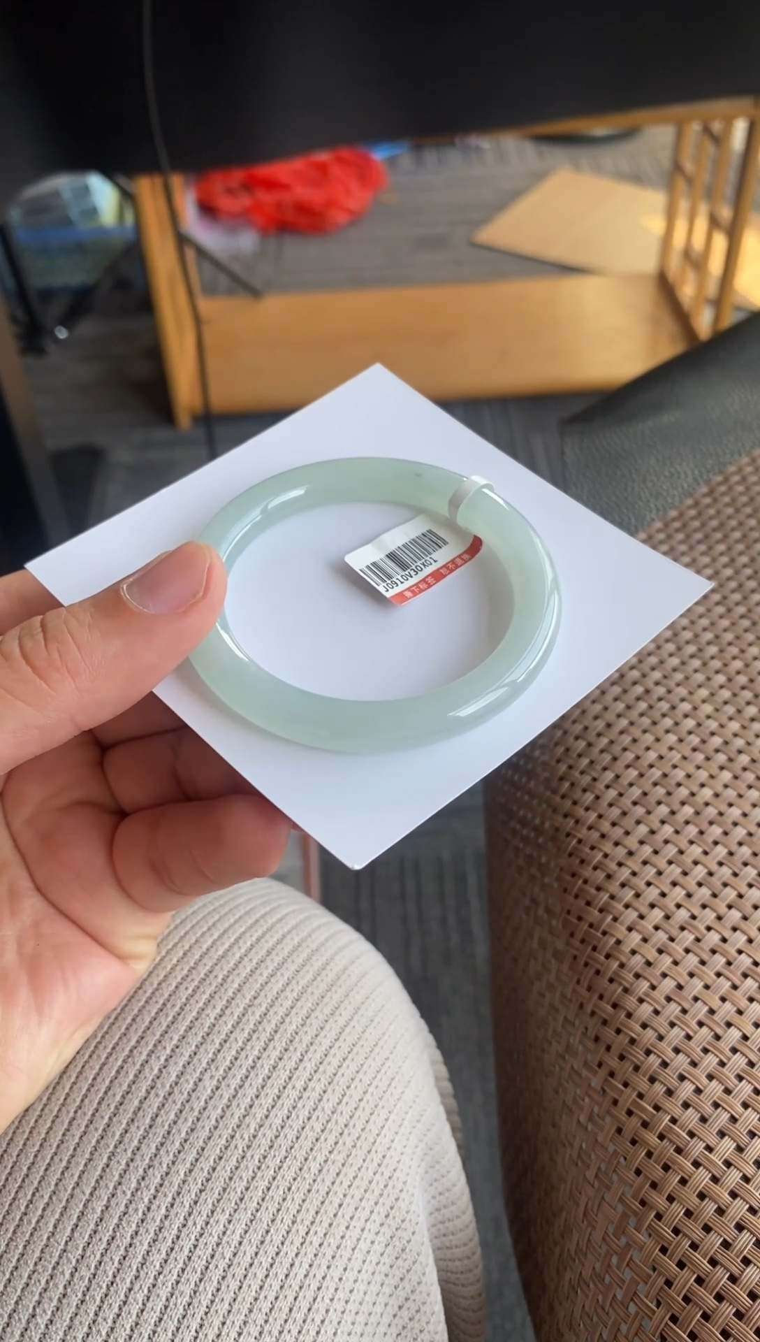 未镶嵌手镯翡翠20号52.1*8.5*8.1圆条