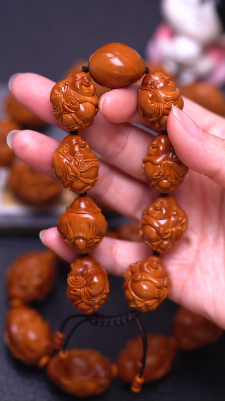 手串/手链橄榄核小*子弥勒