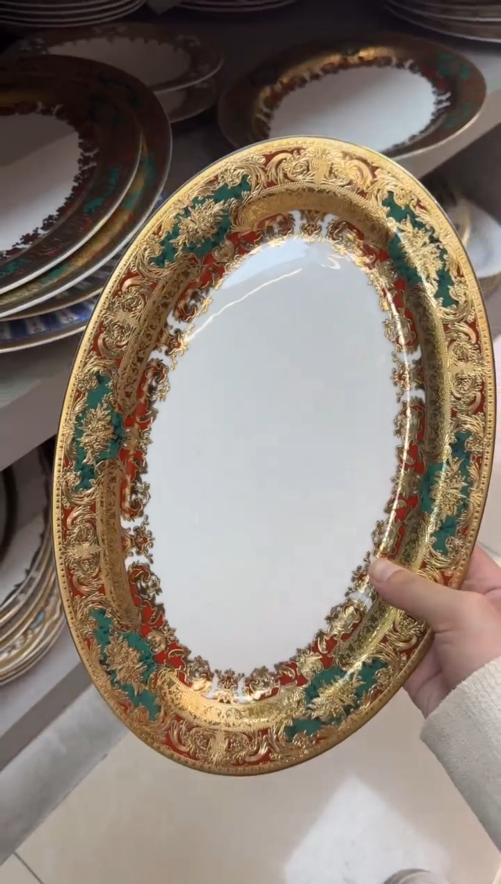 【闪购商品】瓷片12英寸鱼盘福利款