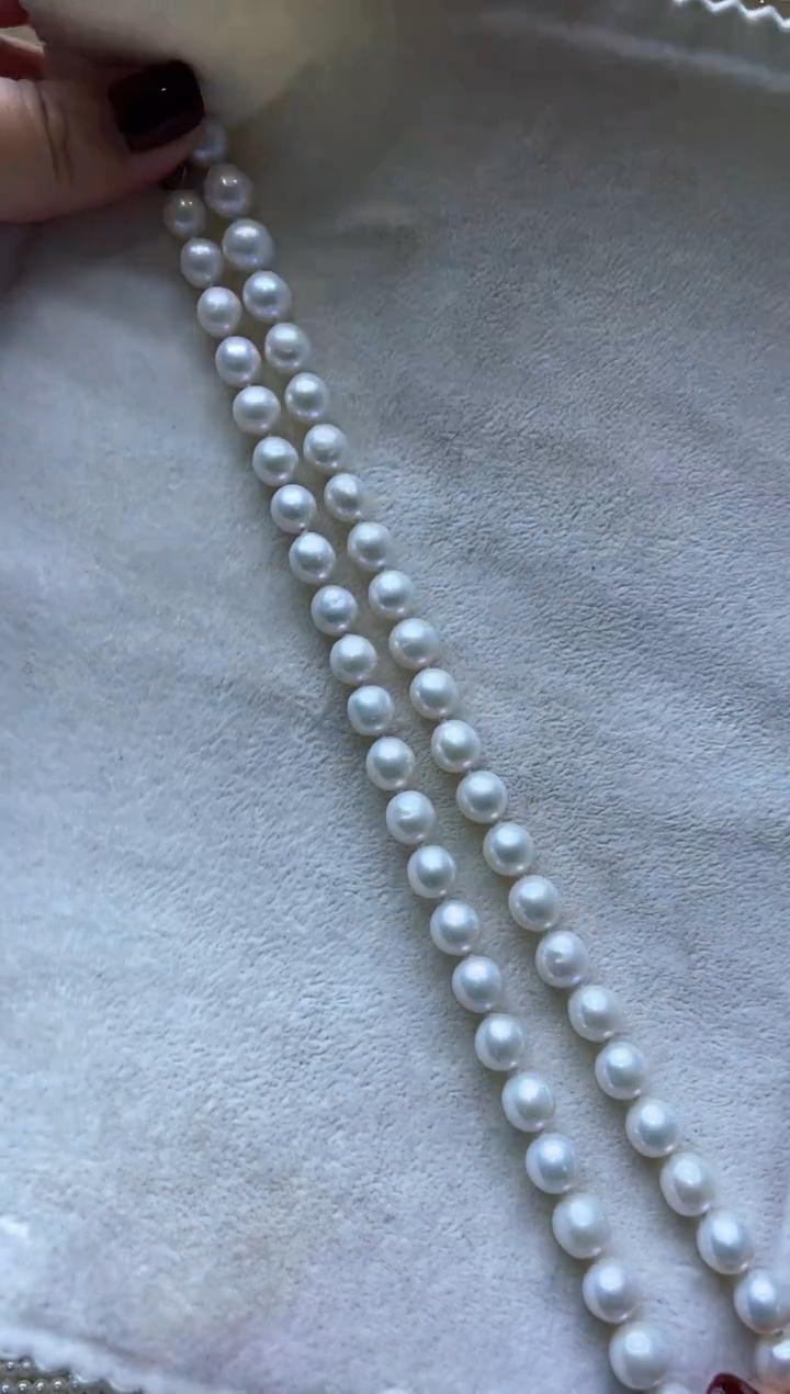 【闪购商品】淡水珍珠项链，未镶嵌淡水项链