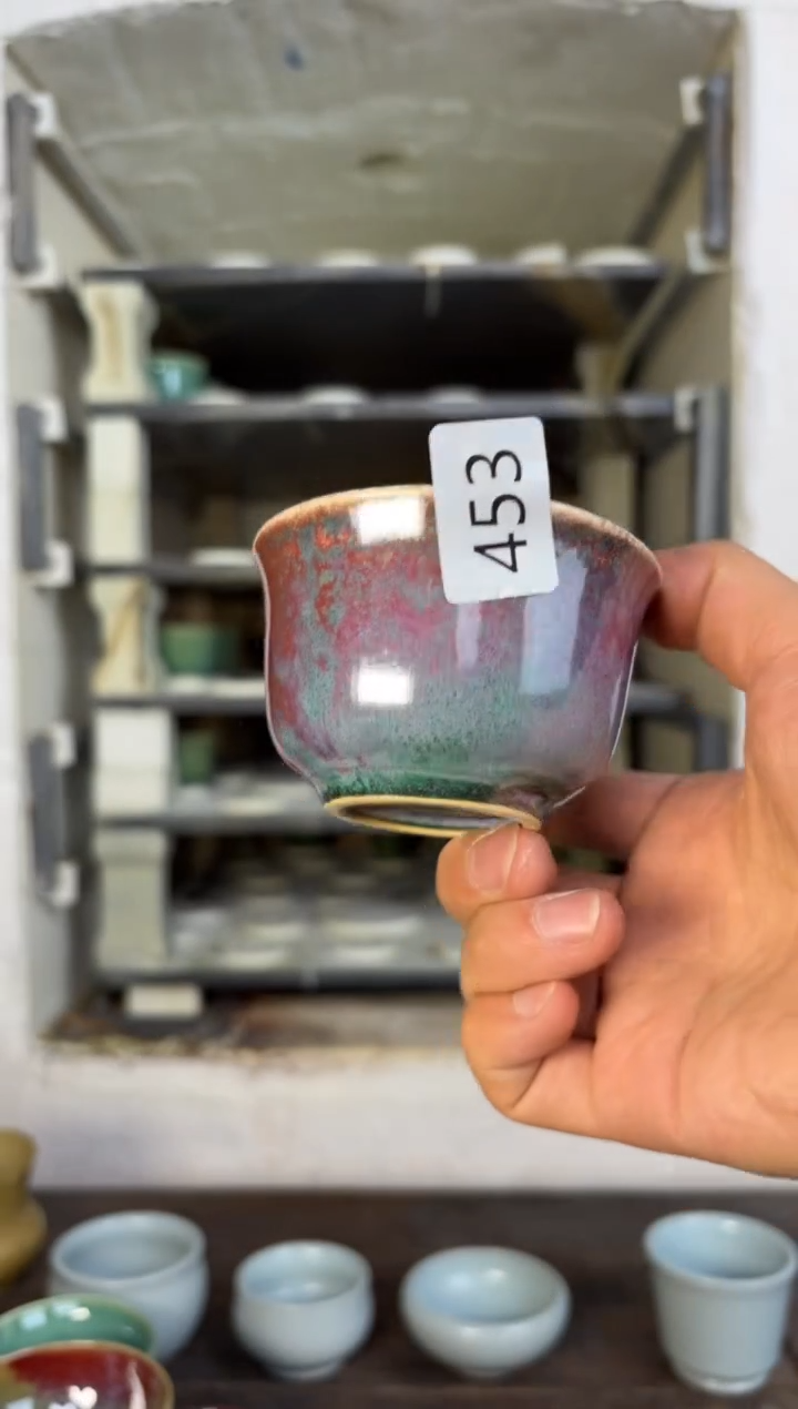 【闪购商品】摆件钧瓷窑变精品茶器