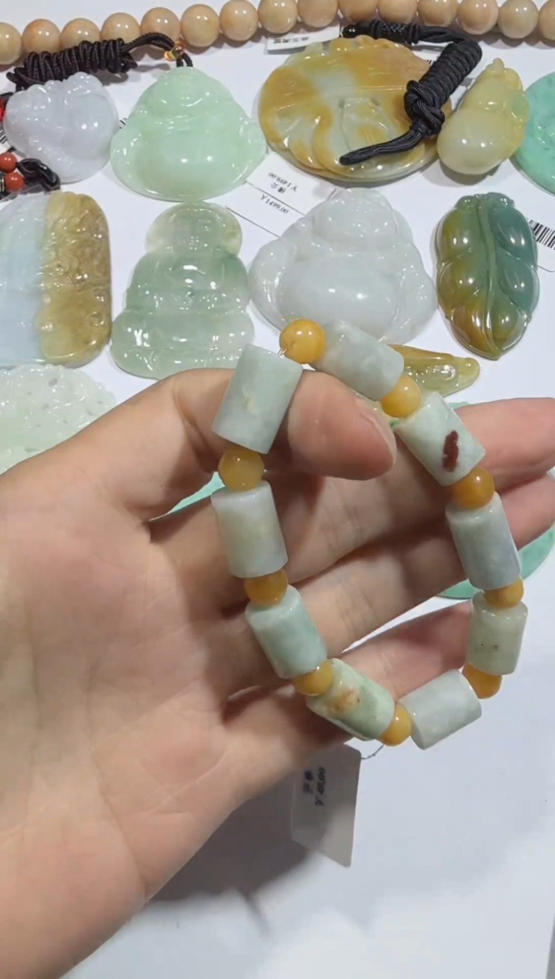 【闪购商品】翡翠颈饰未镶嵌00011706