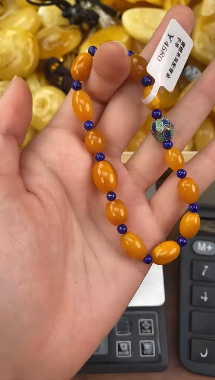 裸石琥珀未镶嵌天然蜜蜡琥珀