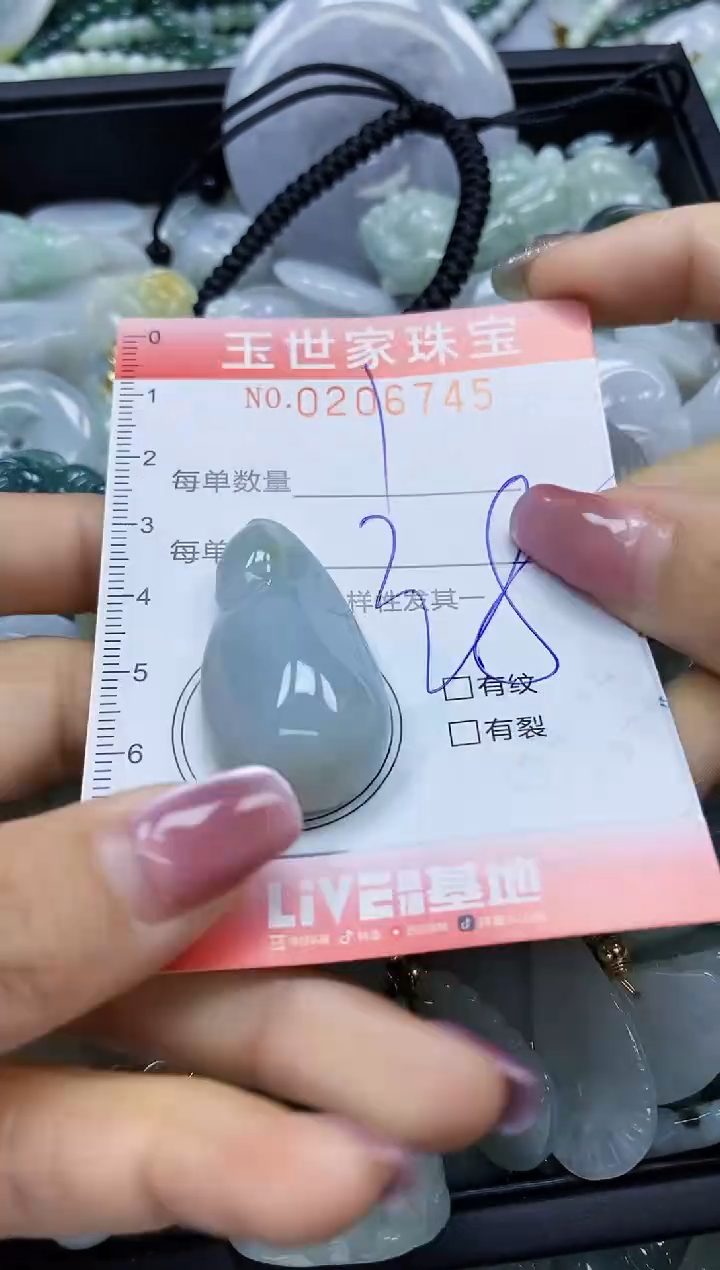 【闪购商品】翡翠颈饰未镶嵌闪购0206745