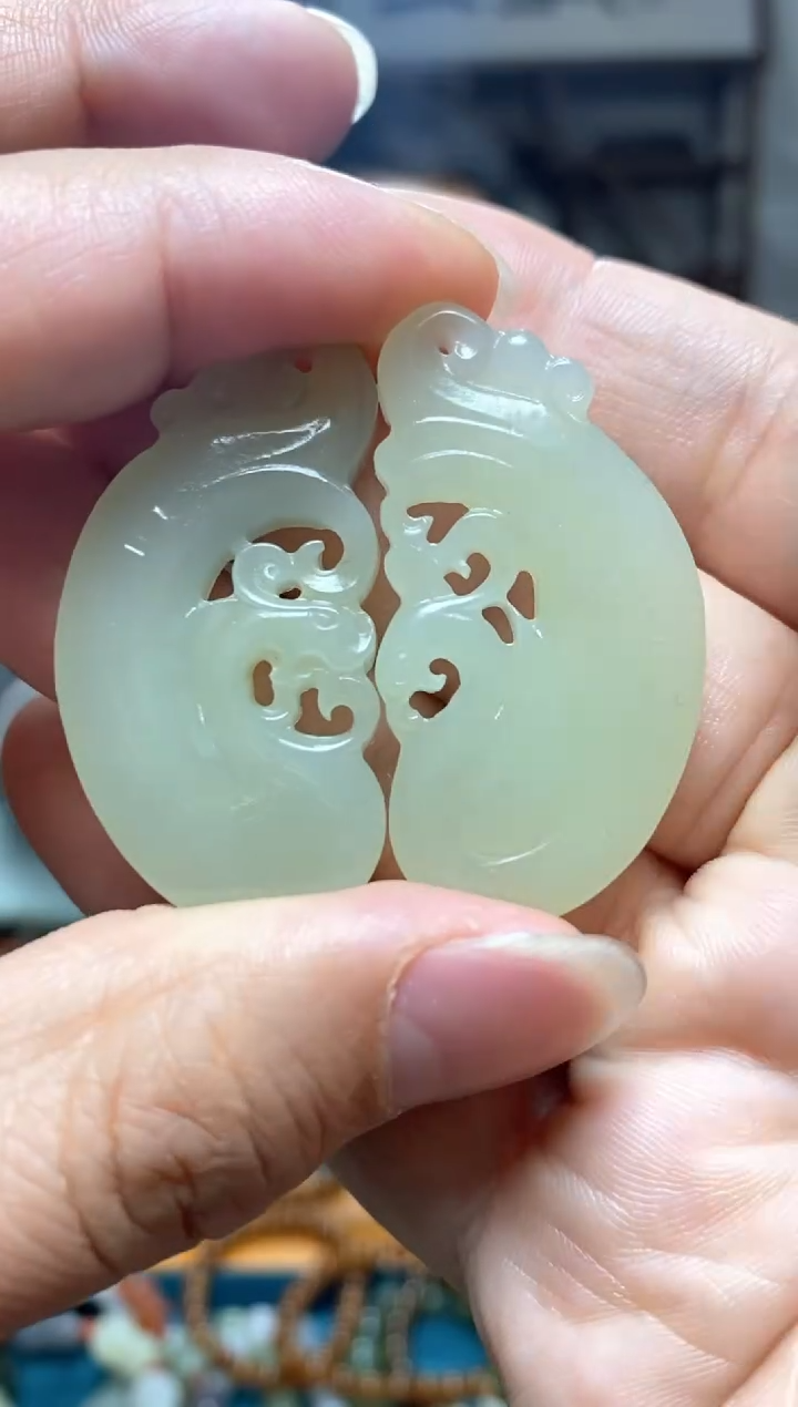 【闪购商品】和田玉未镶嵌挂件100