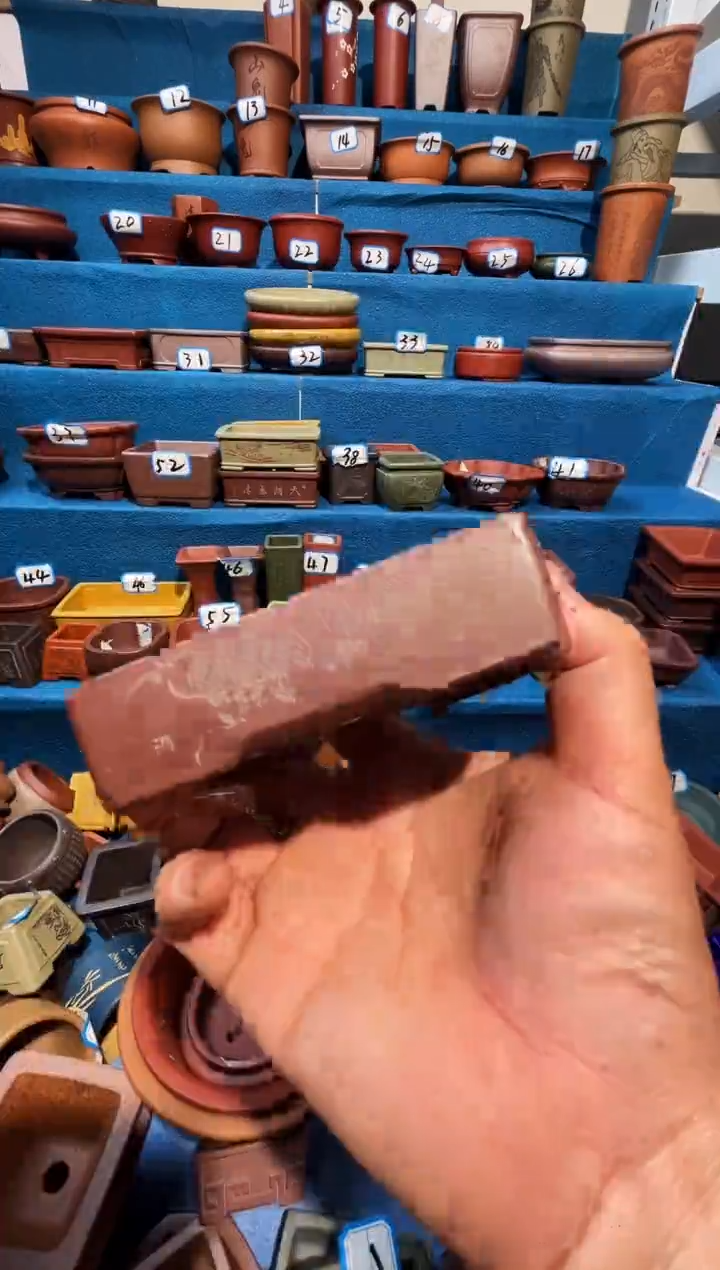 【闪购商品】紫砂紫砂花盆9*6.5*2