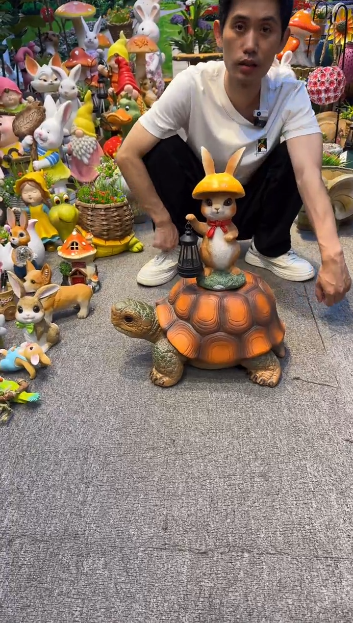 无花朵花园庭院摆件&002&