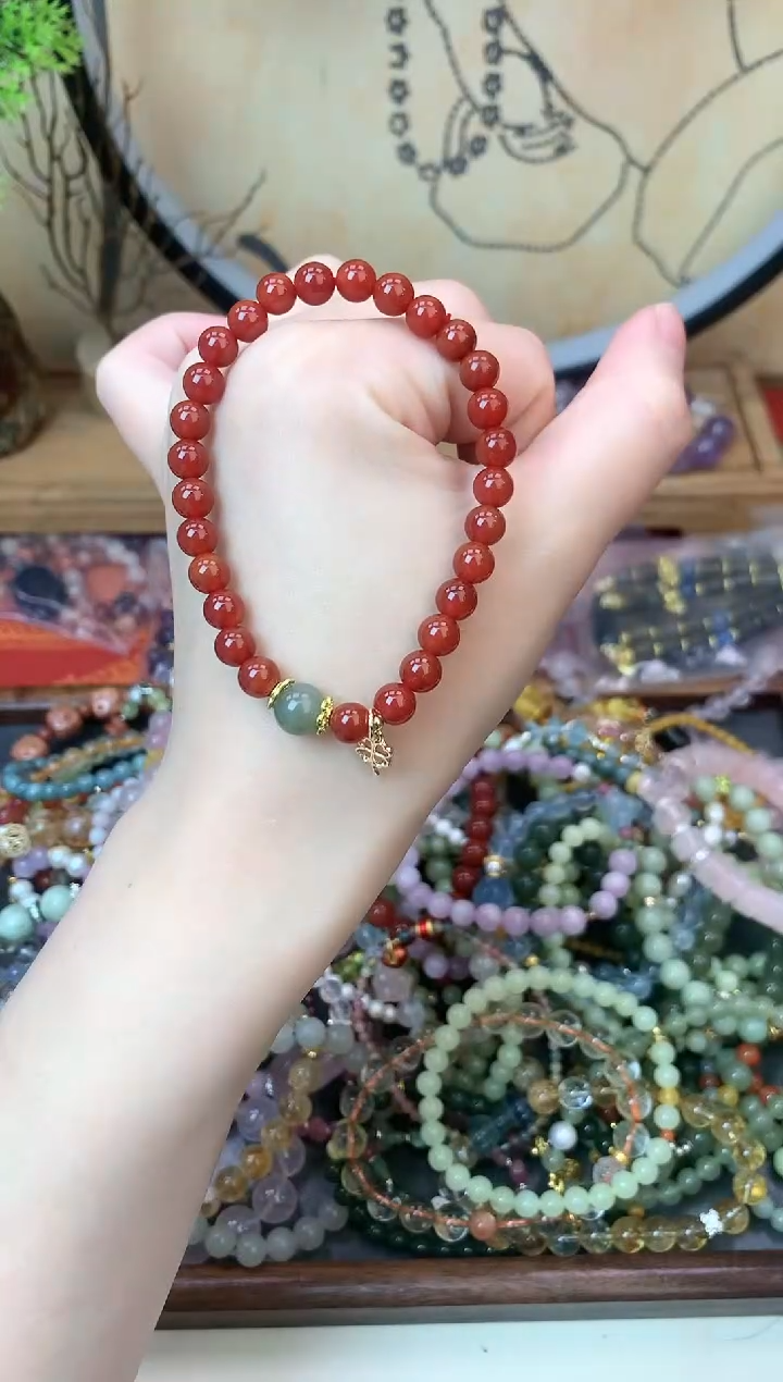 【闪购商品】玛瑙手饰未镶嵌223手串