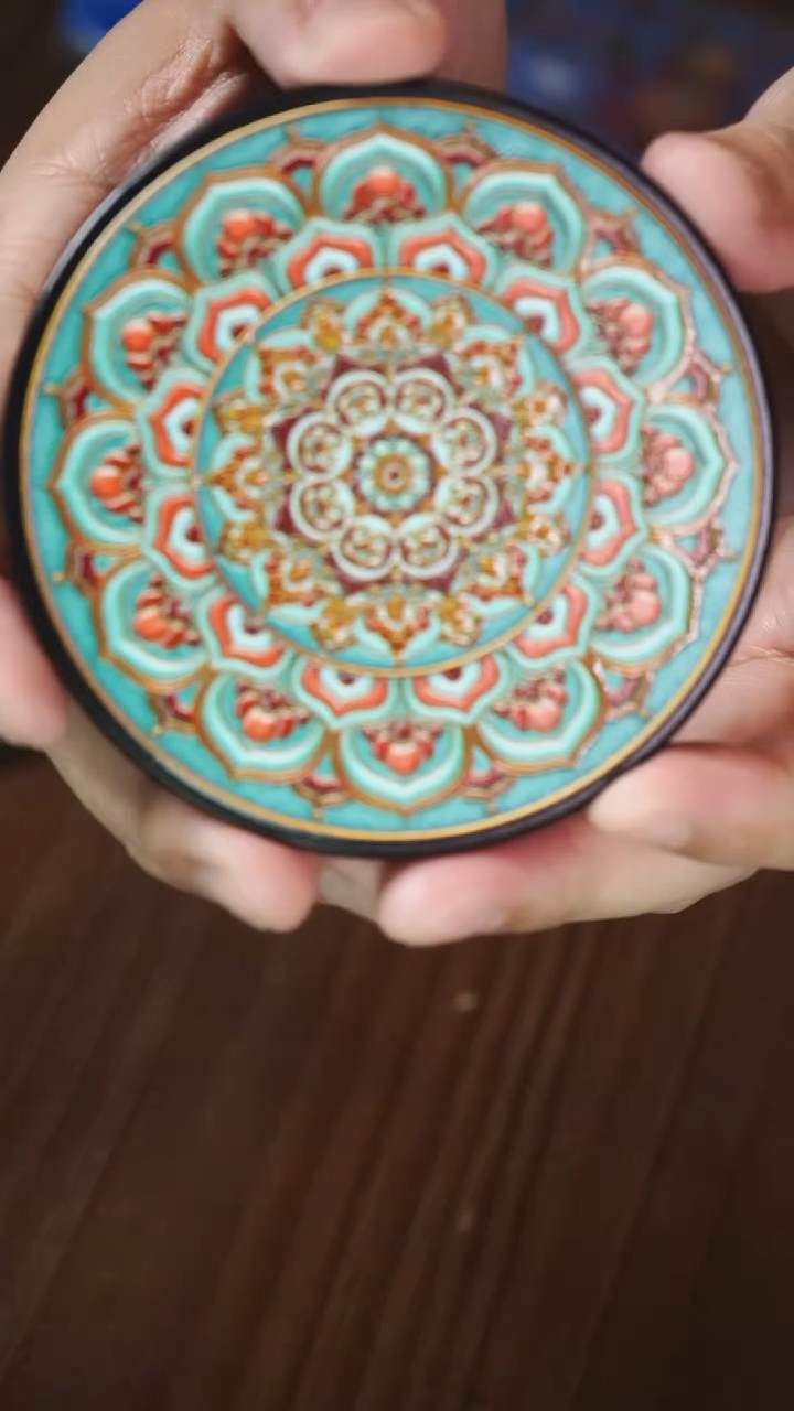 壹藏贰宝盛光杯垫一片