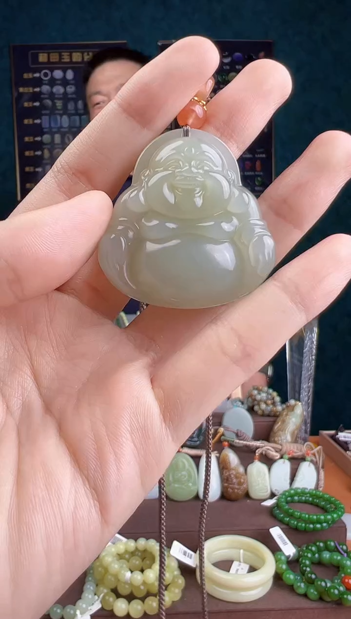 和田玉未镶嵌颈饰多样性发货 拍一单发一个
