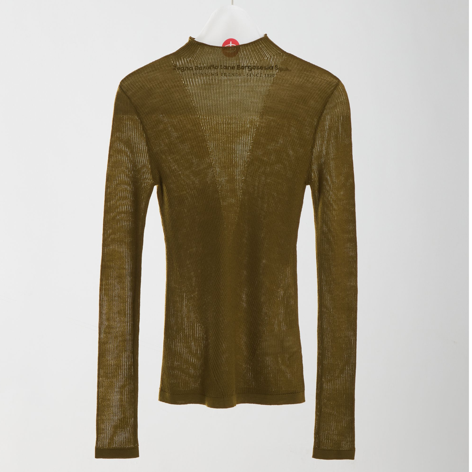 YUHEZR 秋冬打底衫深V移针半高领时尚百搭休闲针织衫