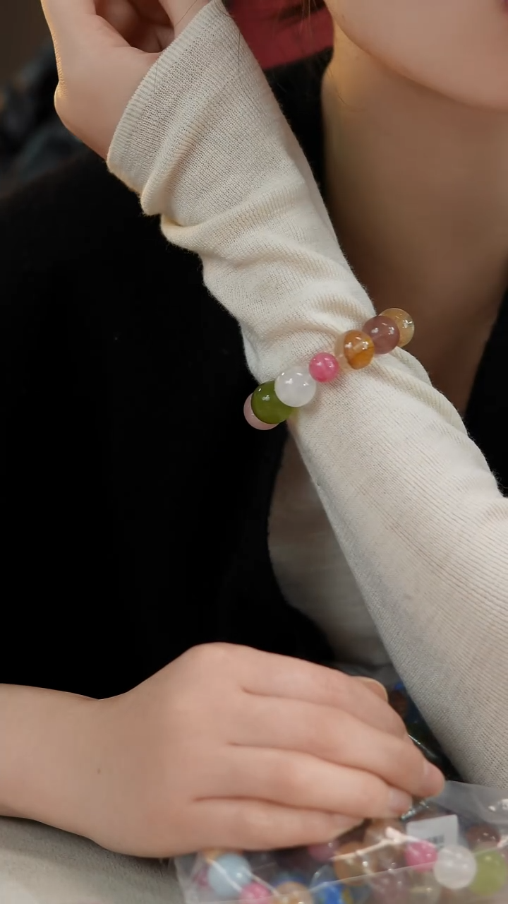 未镶嵌手链水晶多宝水晶单圈