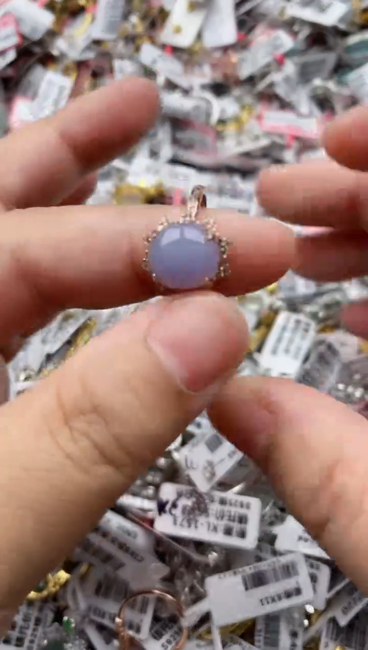 【闪购商品】翡翠戒指银S925镶嵌111111---7