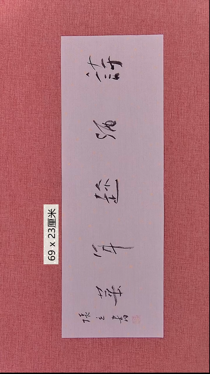 书法59    张老师书法作品