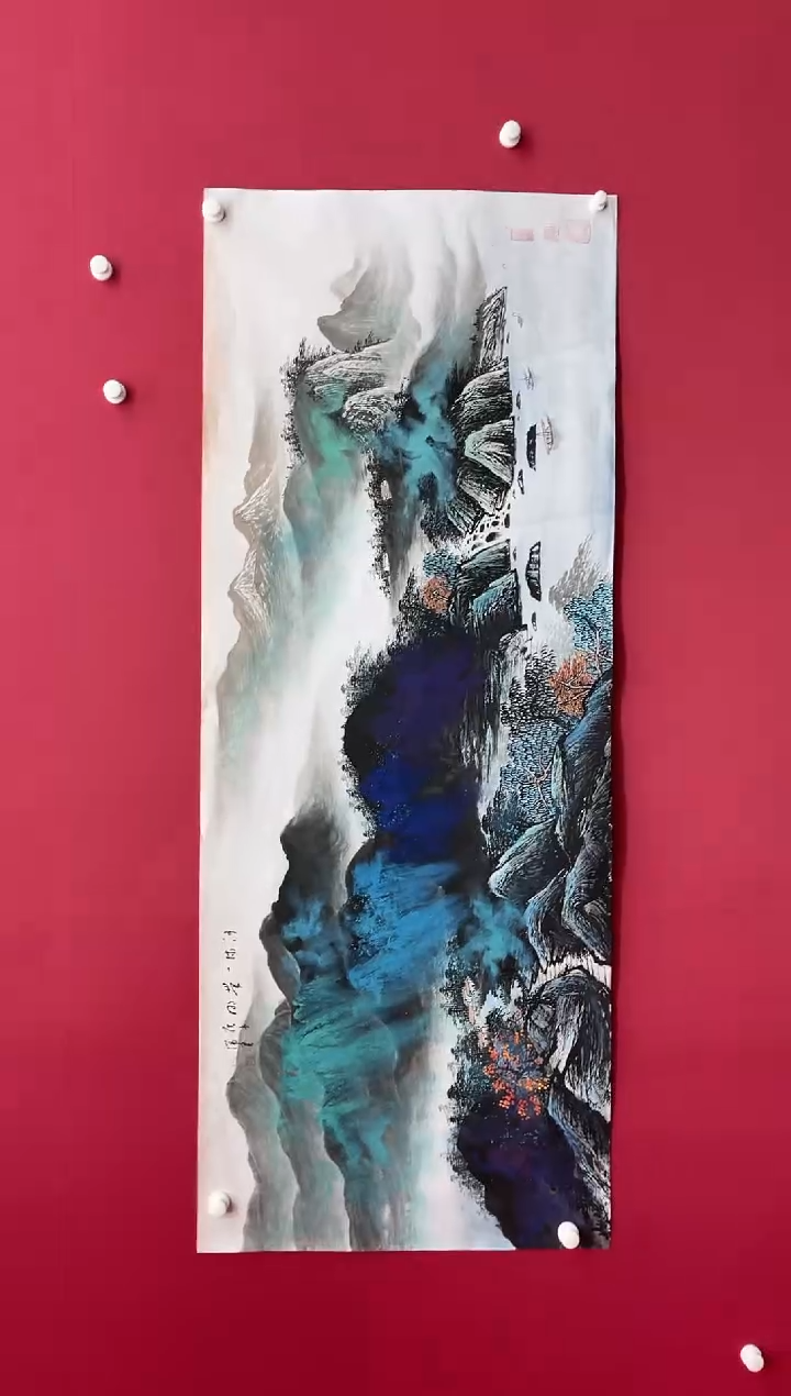 【闪购商品】国画吴-小六尺山水/无框/W