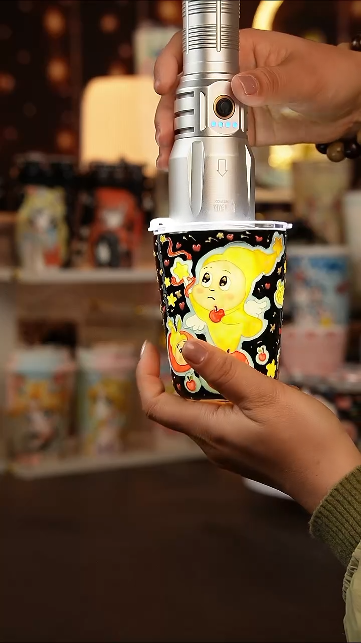 (玉泥）景德镇手工手绘文创陶瓷杯