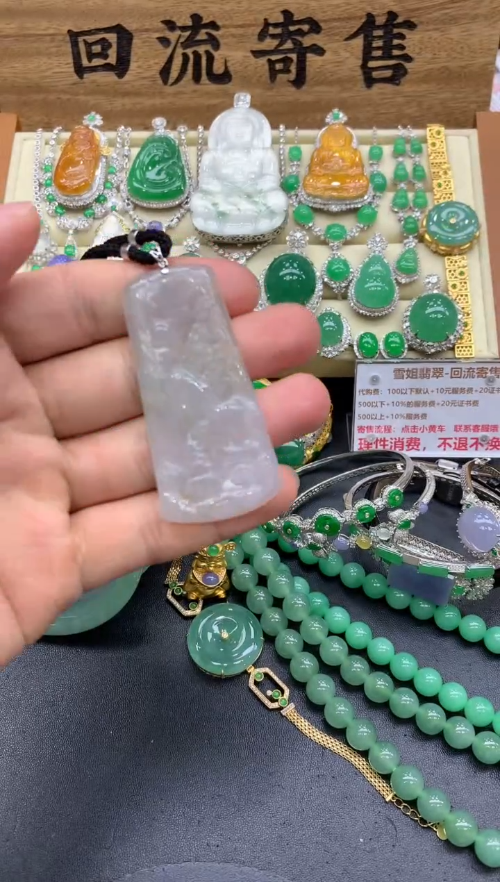 【闪购商品】翡翠未镶嵌颈饰75-中国好珍宝