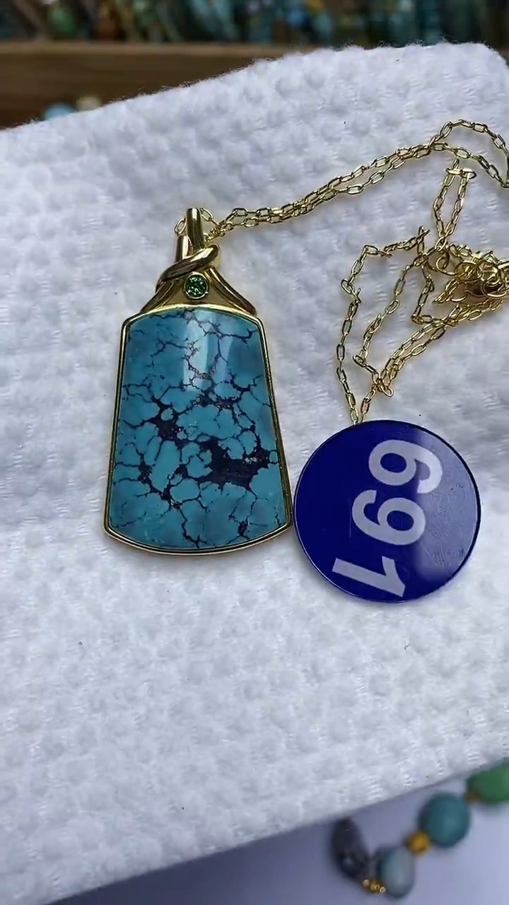 【闪购商品】绿松石项链合金169项链