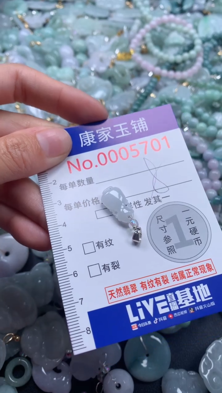 颈饰未镶嵌翡翠5701