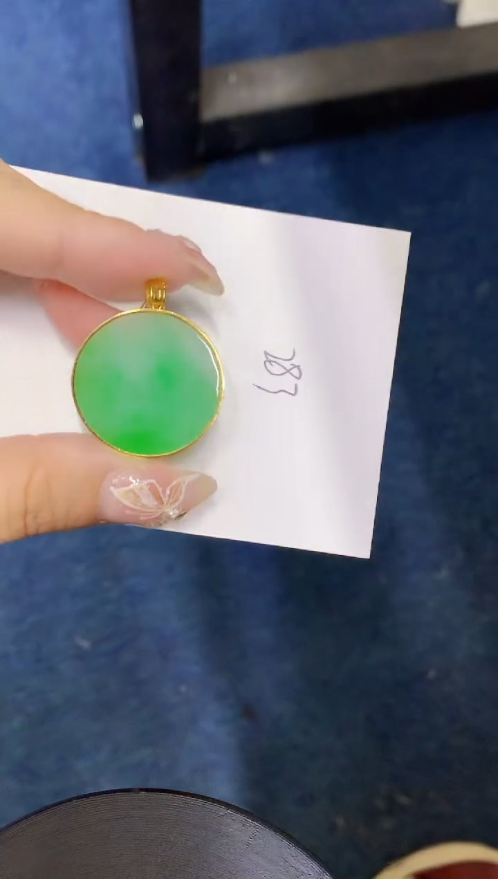 【闪购商品】翡翠颈饰18K金镶嵌000000000000