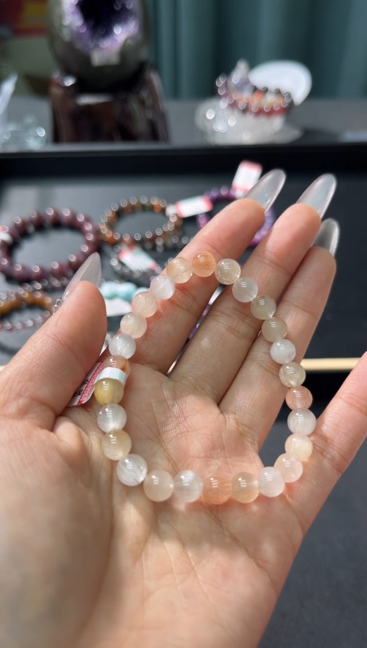 【闪购商品】水晶`未镶嵌150多样性发其一7+