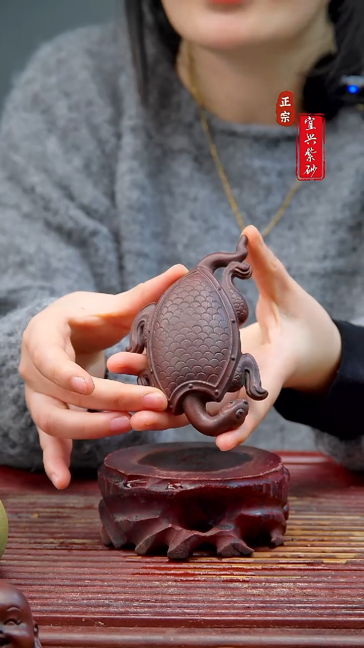 紫砂宜兴紫砂茶宠摆件