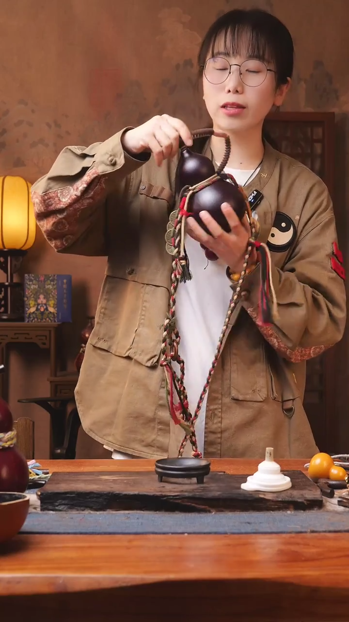 【闪购商品】394号精品大漆葫芦防腐防渗装水茶酒