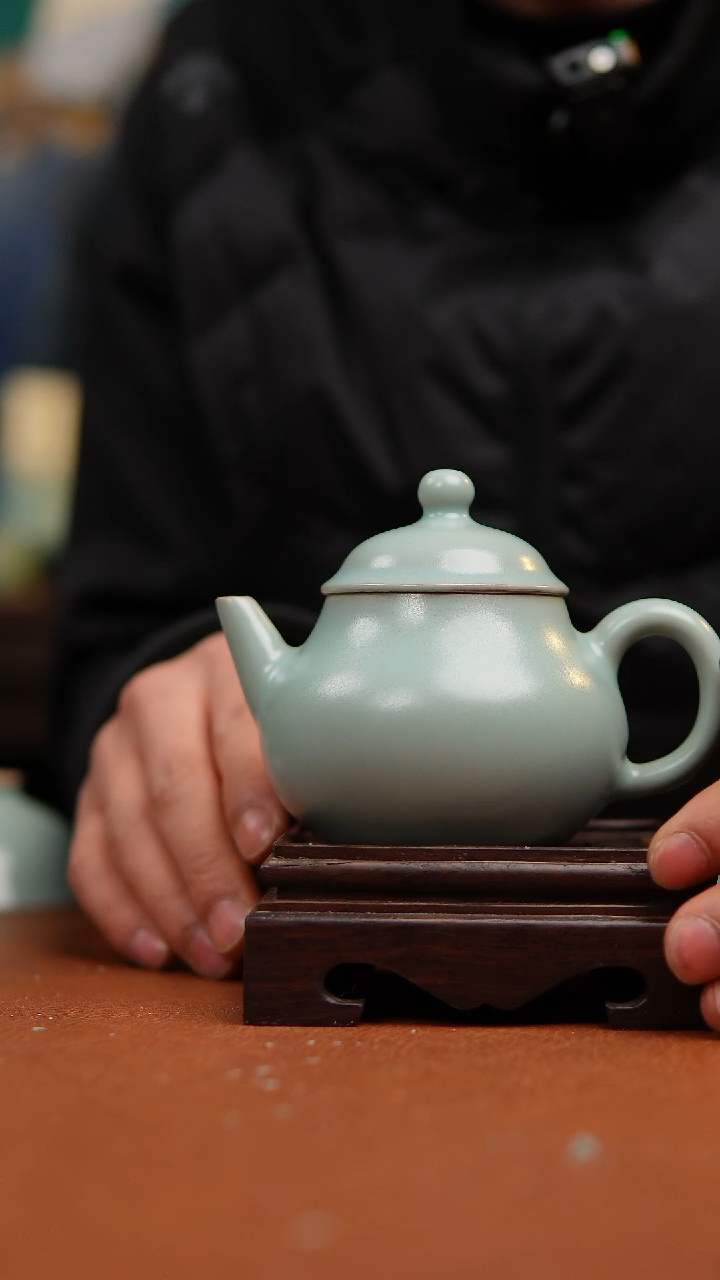 【闪购商品】瓷片原产地原矿仿古壶微瑕福利