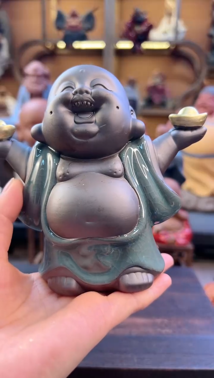 紫砂茶宠器闵紫砂茶宠摆件