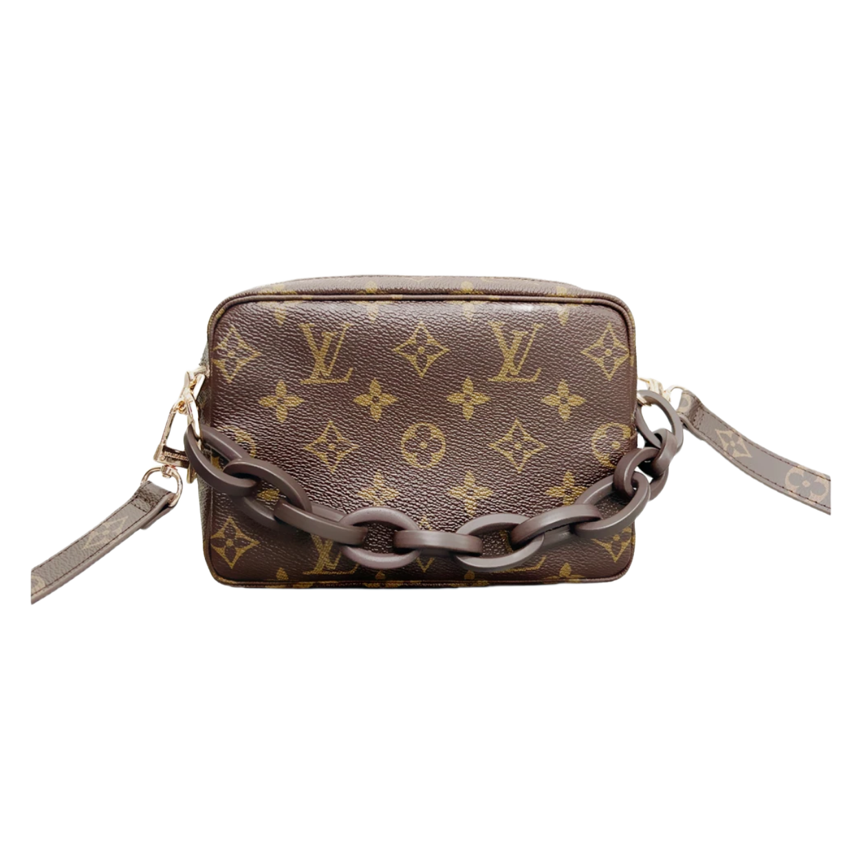 修复品 LV路易威登18洗漱包手拿斜挎后换内里迪迪