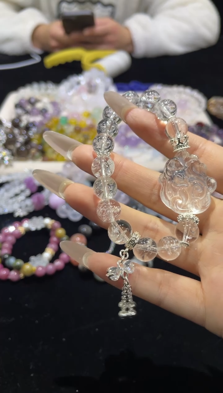 【闪购商品】水晶手链合金4浮力012