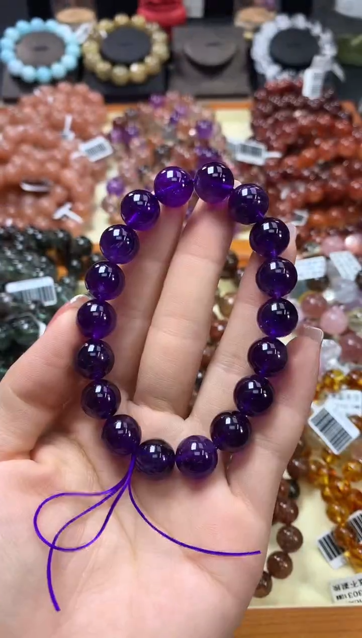 未镶嵌手链水晶11*