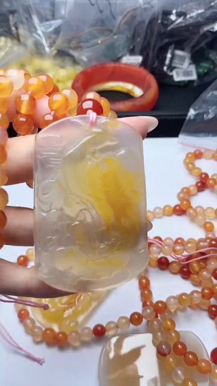 玛瑙/玉髓颈饰未镶嵌109     套装