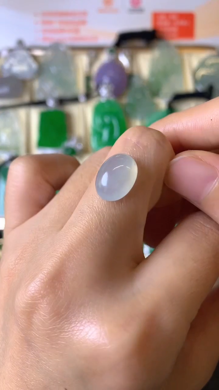 【闪购商品】定制翡翠未镶嵌1裸玉（客户意向镶嵌）