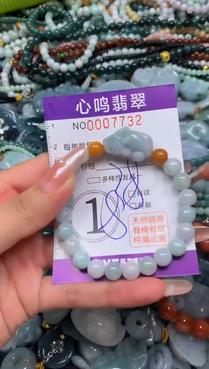 颈饰未镶嵌翡翠闪购007732