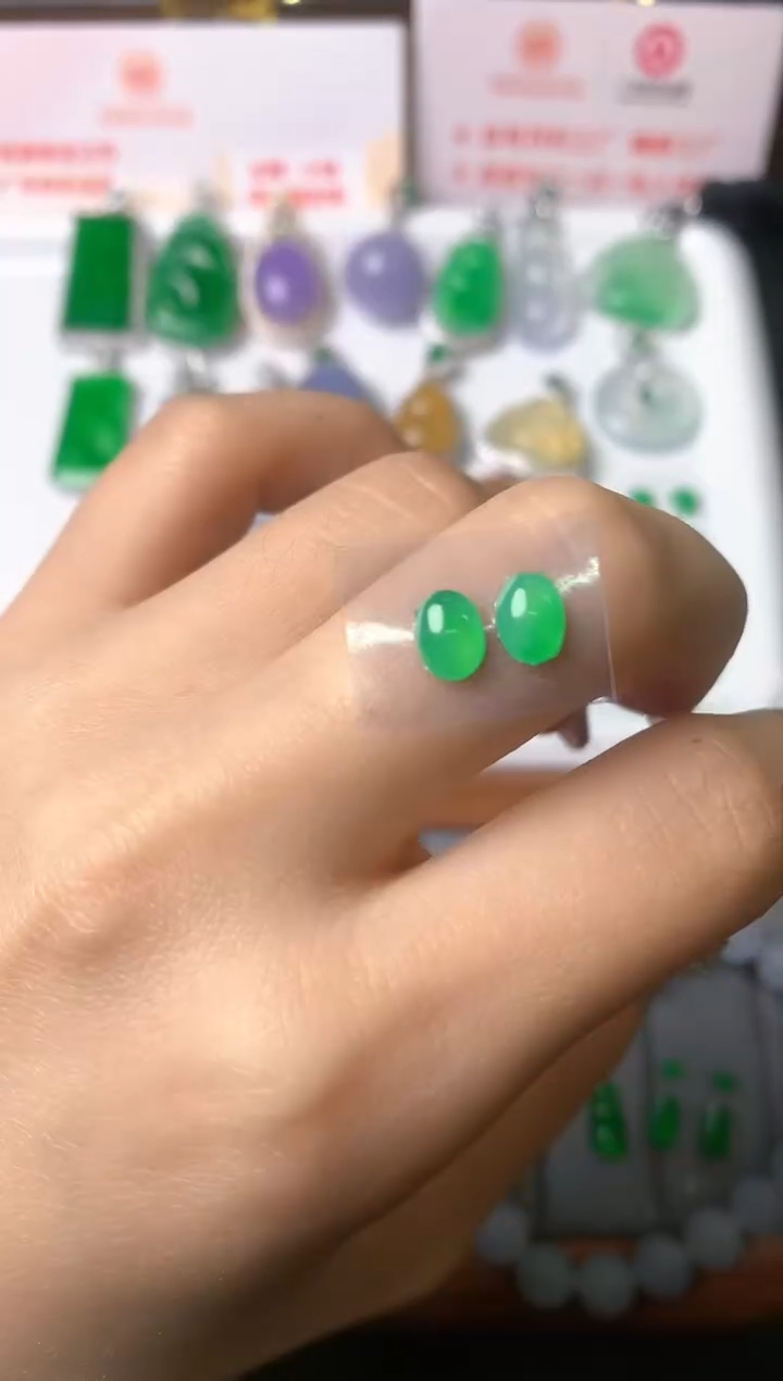 【闪购商品】定制翡翠未镶嵌裸石（镶嵌定制）