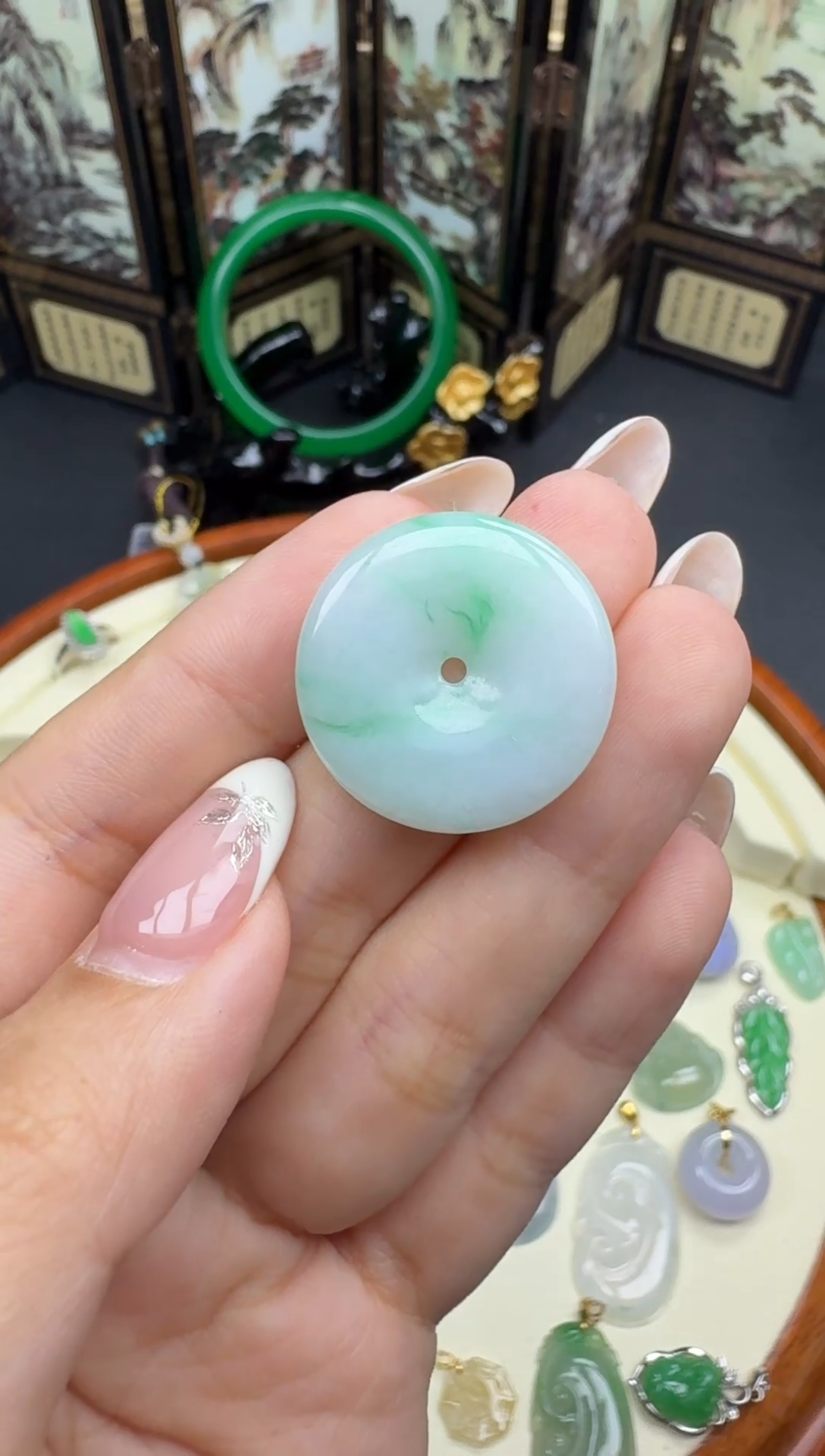 吊坠(赠链)未镶嵌翡翠468