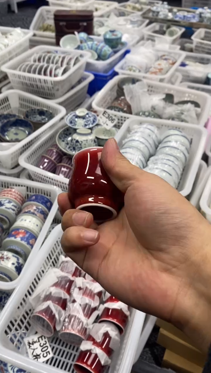 摆件陶景德陶瓷茶具容量约50