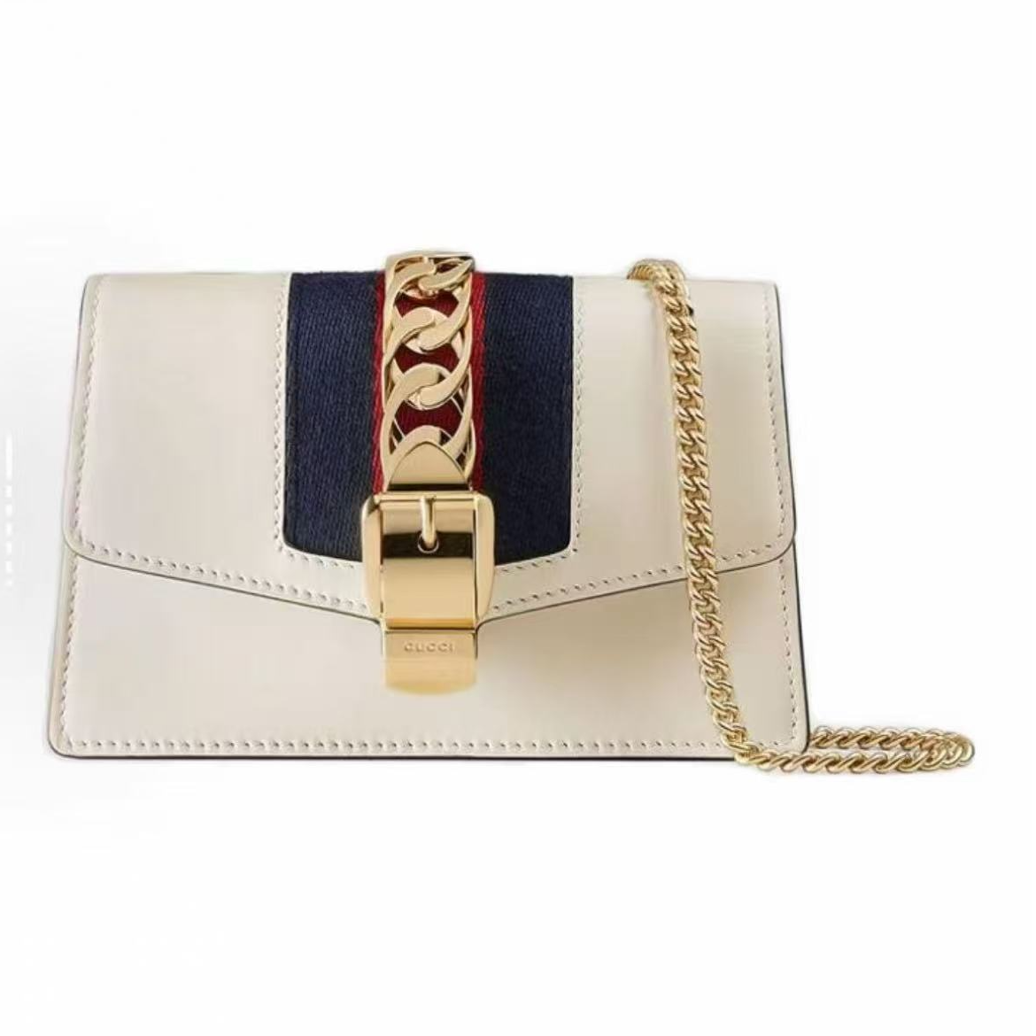 99新 GUCCI/古驰 塞尔维亚 白色 mini