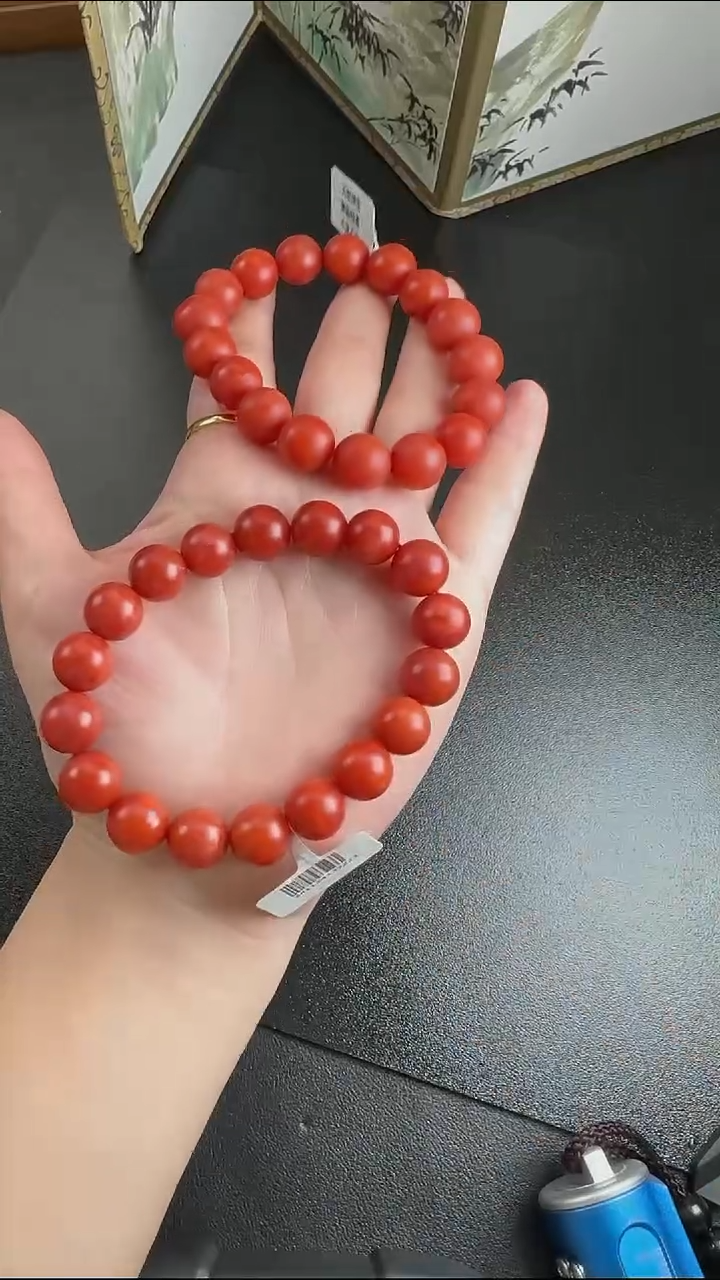 【闪购商品】南红玛瑙手串未镶嵌WY0213040多样性发一