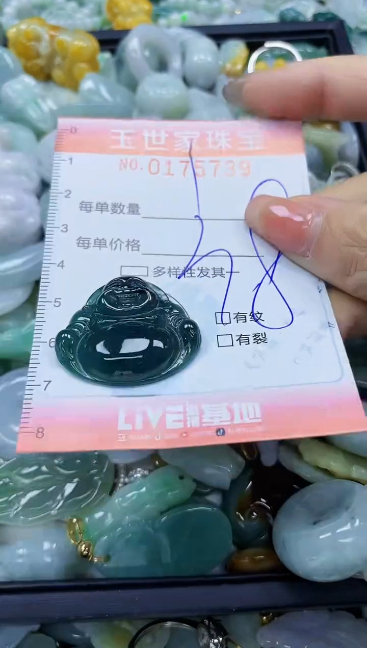 【闪购商品】翡翠颈饰未镶嵌闪购商品00175739