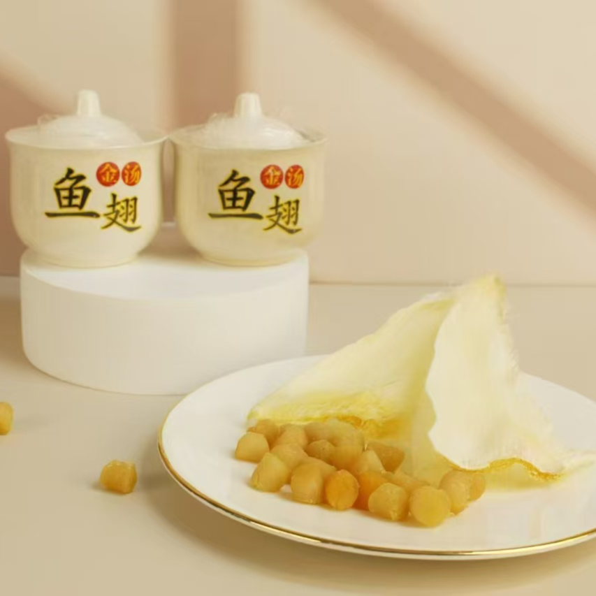 年货节春节礼盒限定：泉鼎金汤鱼翅6罐装秘制豪华金汤高端新鲜加热即食送礼佳品礼包盒装